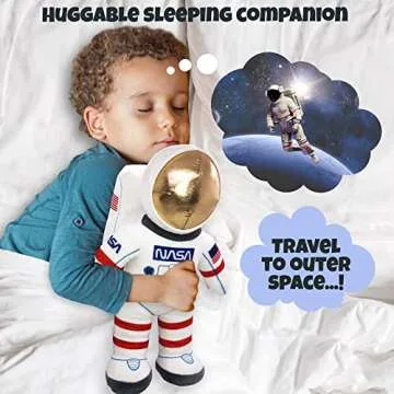 ArtCreativity 12" Plush Astronaut Toy for Kids