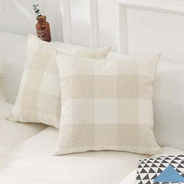 Farmhouse Tartan Cushion Covers for Stylish Home Decor