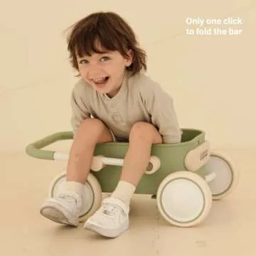 Kidpop PULA 2-in-1 Baby Walker and Wagon for Toddlers