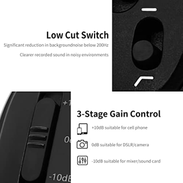 TAKSTAR SGC-600 Microphone for Video and Audio Recording