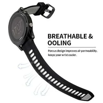 Soft Silicone Garmin Forerunner 945/935 Replacement Band