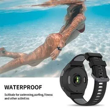 Soft Silicone Garmin Forerunner 945/935 Replacement Band