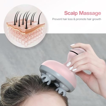 COMFIER Waterproof Scalp Massager for Stress Relief & Growth