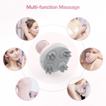 COMFIER Waterproof Scalp Massager for Stress Relief & Growth