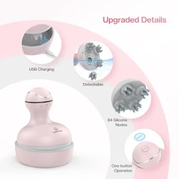 COMFIER Waterproof Scalp Massager for Stress Relief & Growth