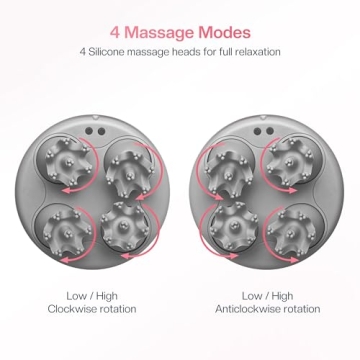 COMFIER Waterproof Scalp Massager for Stress Relief & Growth