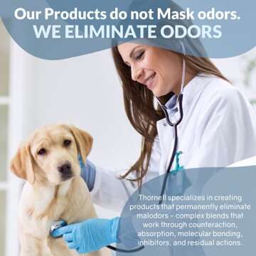 Thornell Odor Eliminator Concentrate – K.O.E. Odor Eliminator for Strong Odor for Cages, Runs & More – Pet Odor Eliminator for Home & Kennel w/Safe, Non-Enzymatic Formula (Fresh Scent, 16 oz)