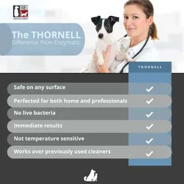 Thornell Odor Eliminator Concentrate – K.O.E. Odor Eliminator for Strong Odor for Cages, Runs & More – Pet Odor Eliminator for Home & Kennel w/Safe, Non-Enzymatic Formula (Fresh Scent, 16 oz)