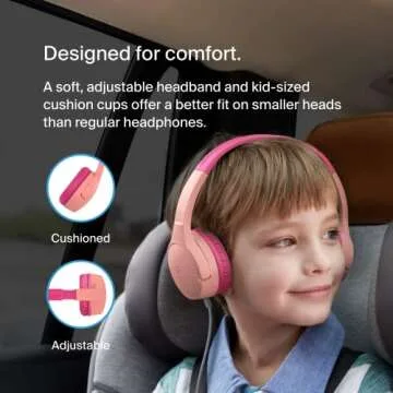 Belkin SoundForm Mini Kids Headphones – Safe & Fun