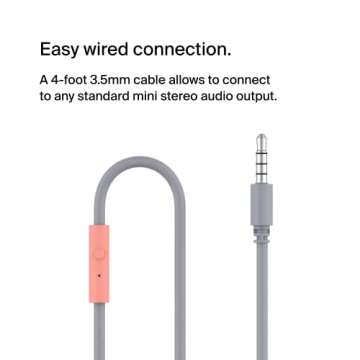 Belkin SoundForm Mini Kids Headphones – Safe & Fun