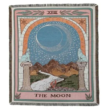 Cozy Shesyuki Boho Reversible Throw Blanket for Home Use