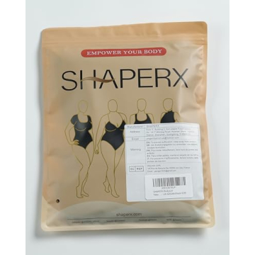 SHAPERX Women's Low Back Tummy Control Bodysuit