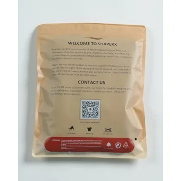 SHAPERX Women's Low Back Tummy Control Bodysuit