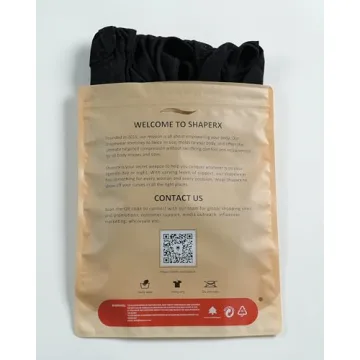 SHAPERX Women's Low Back Tummy Control Bodysuit