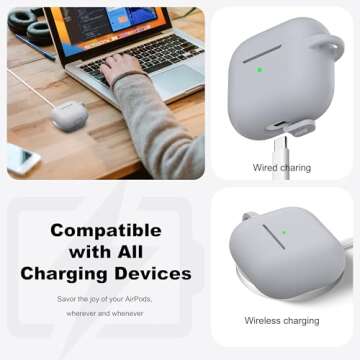 Stylish R-fun Silicone Case for AirPods 3 2021