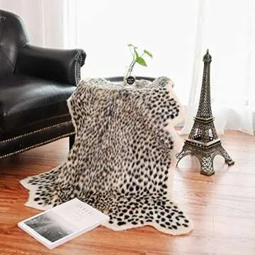 Leopard Print Rug for Stylish Home Decor