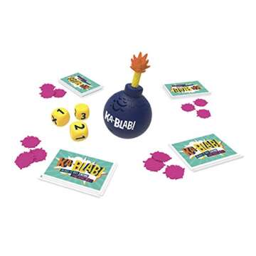 Hasbro Gaming Ka-Blab! Family Party Game for Ages 10+, 2-6 Players - Fun & Fast-Paced Play