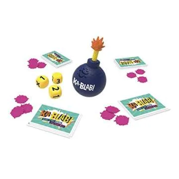 Hasbro Gaming Ka-Blab! Family Party Game for Ages 10+, 2-6 Players - Fun & Fast-Paced Play
