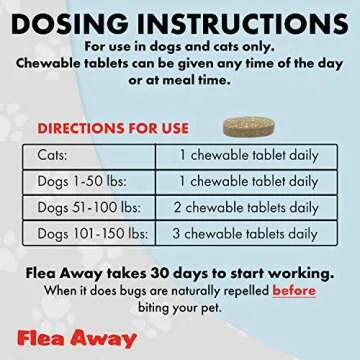 Flea Away Natural Flea Control for Dogs and Cats, 2 Pack