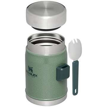 Stanley Classic Food Jar & Spork | Insulated Travel Food Container