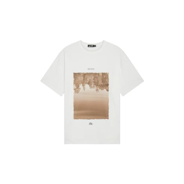 Not So Ape Reflection Oversized T-Shirt, Unisex, Made in Japan Off-White