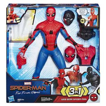 Deluxe Spider-Man Action Figure with Sound FX