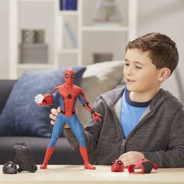 Deluxe Spider-Man Action Figure with Sound FX