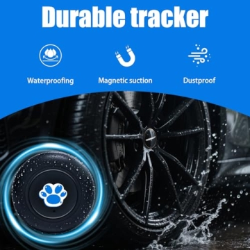 Quvjd Mini GPS Tracker with Real-Time Location Tracking