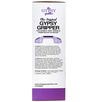 Gypsy Quilter Gripper for Precise Quilting and Sewing