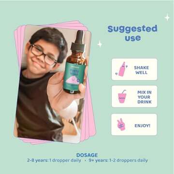 JoySpring Potty Wise - Digestive Health & Comfort Support for Kids – Natural Herbal Drops - Vegan, Gluten-Free, Sugar-Free