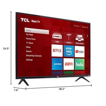 TCL 43-inch 1080p Smart LED Roku TV - Exceptional Value