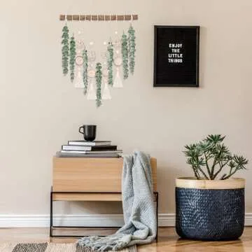 Sggvecsy 21” Eucalyptus Wall Hanging - Perfect Decor