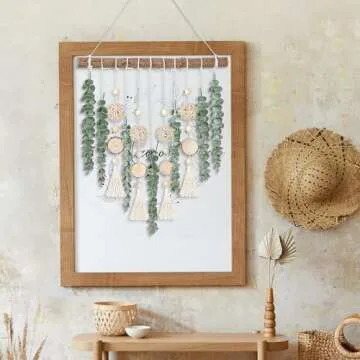 Sggvecsy 21” Eucalyptus Wall Hanging - Perfect Decor