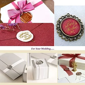 YIPLED Wax Seal Kit - 728 Pcs for Creative Sealing