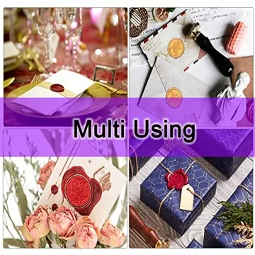 YIPLED Wax Seal Kit - 728 Pcs for Creative Sealing