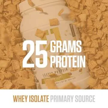 Ryse Loaded Protein Powder | 25g Whey Protein Isolate & Concentrate | with Prebiotic Fiber & MCTs | Low Carbs & Low Sugar | 27 Servings (Cinnamon Toast)
