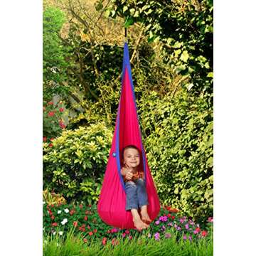 AMAZEYOU Kids Pod Swing - Sensory Hammock Seat for Kids