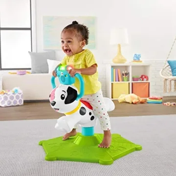 Fisher-Price Bounce and Spin Puppy for Toddlers and Infants