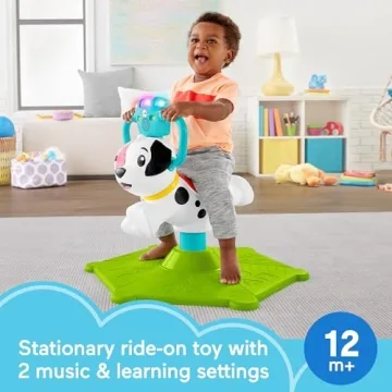 Fisher-Price Bounce and Spin Puppy for Toddlers and Infants