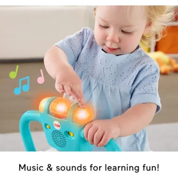 Fisher-Price Bounce and Spin Puppy for Toddlers and Infants