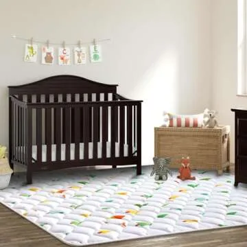 Premium Foam Baby Play Mat 79" X 71", Extra Large Activity Playmats for Babies,Toddlers, Infants, Soft Thicker Sponge Baby Mat for Floor, Play & Tummy Time, Machine Washable for Easy Care