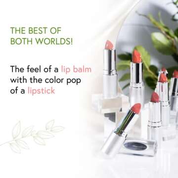 Timeless Pink Mauve Lipstick - Hydrating & Vegan