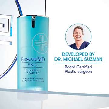 RescueMD DNA Repair Complex 15mL Scar Treatment Serum, Post-Procedure and Skin Damage Solution