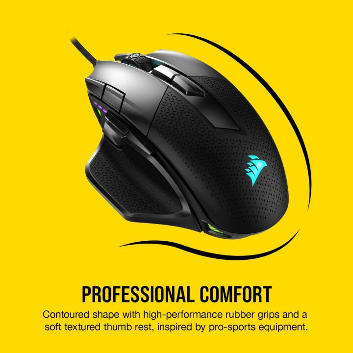 Corsair Nightsword RGB Gaming Mouse with 18000 DPI