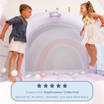Bounceland Daydreamer Cotton Candy Bounce House | Kids Fun