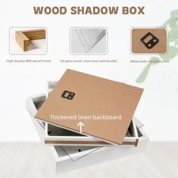 Muzilife Shadow Box Frame - Preserve Your Memories