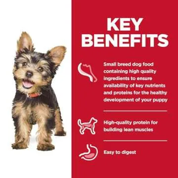 Hill's Science Diet Puppy, Puppy, Small & Mini Breeds Puppy Premium Nutrition, Wet Dog Food, Chicken & Vegetables Stew, 3.5 oz Tray, Case of 12