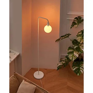 ONEWISH Modern Floor Lamp with Ambient Glow for Your Home