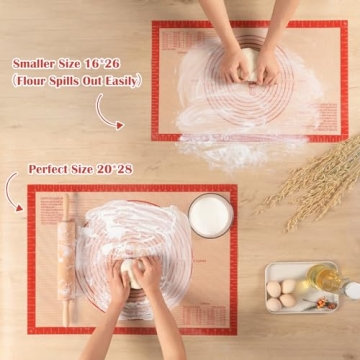 Extra Large Non-slip Pastry Mat for Baking and Dough