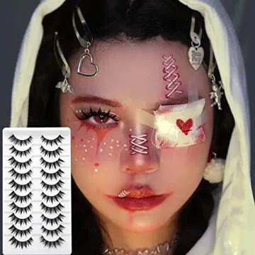Manga Cosplay Lashes for Natural Cat Eye Effect